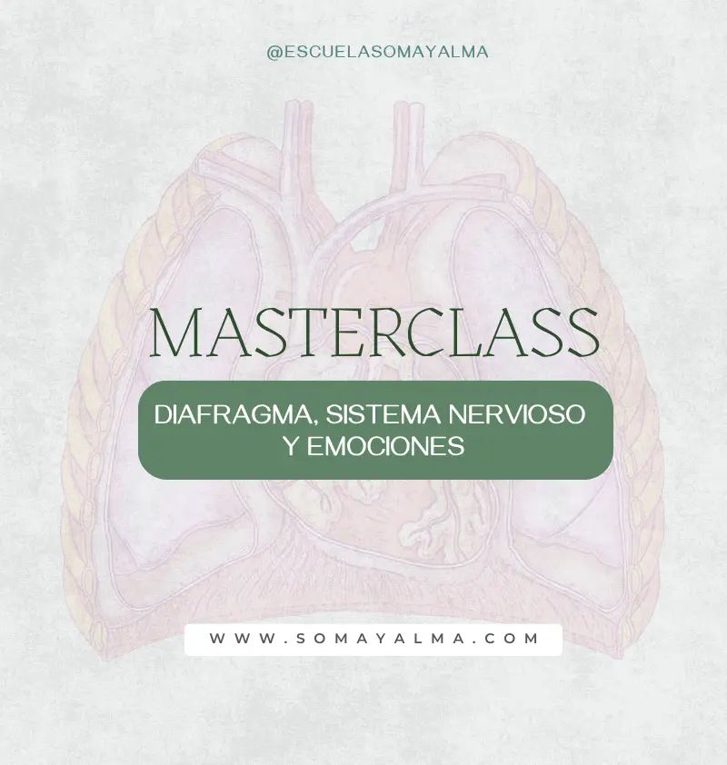Portada de la Masterclass de Diafragma, Sistema Nervioso y Emociones